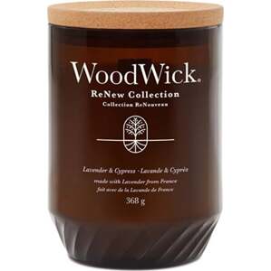 WoodWick, Levandule a cypřiš, Svíčka dekorativní váza, 368 g
