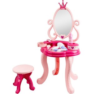 Kosmetický stolek 92cm se židlí a doplňky 9ks