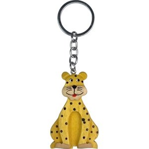2Kids Toys Dřevěná klíčenka velká Leopard
