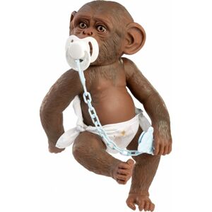 Guca 993 REBORN OPIČKA - realistická opička miminko s celovinylovým tělem - 32 cm